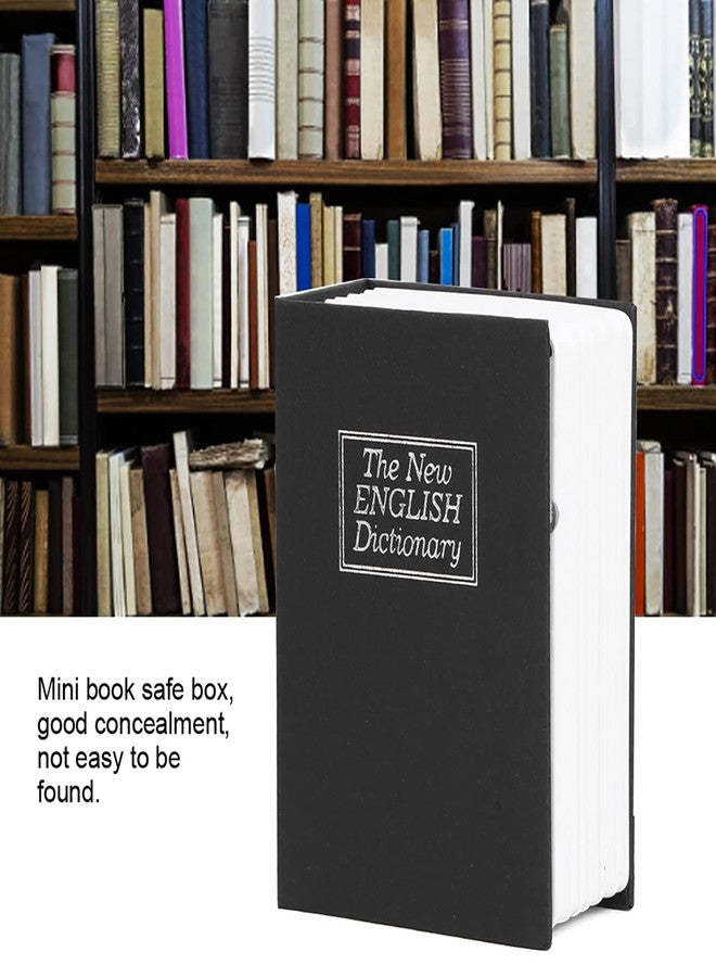 Okuyonic Box, 4.5 x 3.1 x 1.8in Children's Bank Strong and Sturdy Mini Lock Box Money Saving Habits with Two Keys for Bank Card/ID Card, Book Kids Bank, Portable Metal Box - Image 2